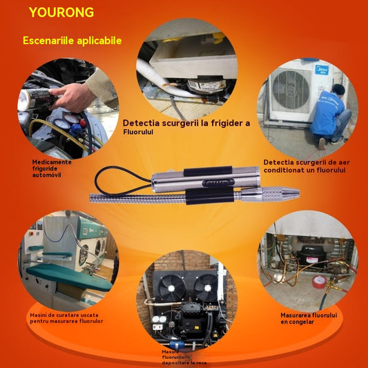 【Zeitlich begrenztes Angebot】Multifunktionaler Halogen-Leckdetektor für Kfz-Klimaanlagen