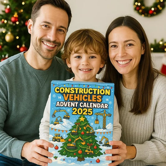 Adventskalender für Baumaschinen 2025