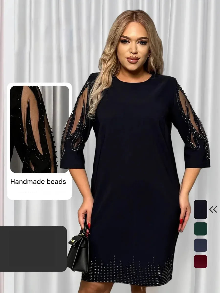 💥🔥【S-5XL】2025 Summer Elegant Dress, New Fashion, Large Size