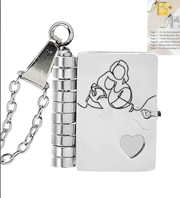 For Daughter - My Incredible Daughter Book Necklace