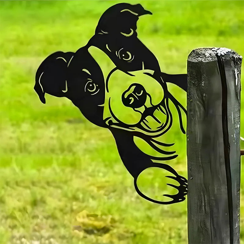 Metal Animal Decorations For Gardens And Farms