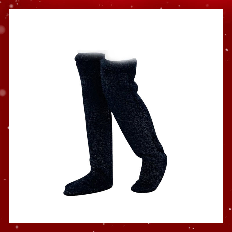 Kniestrümpfe aus Gänsedaunen zu Weihnachten