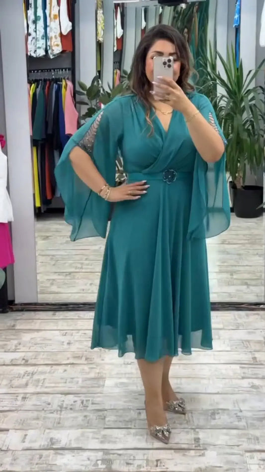 👗💥【S-5XL】New Fashion Dress Classic Design Elegant And Simple