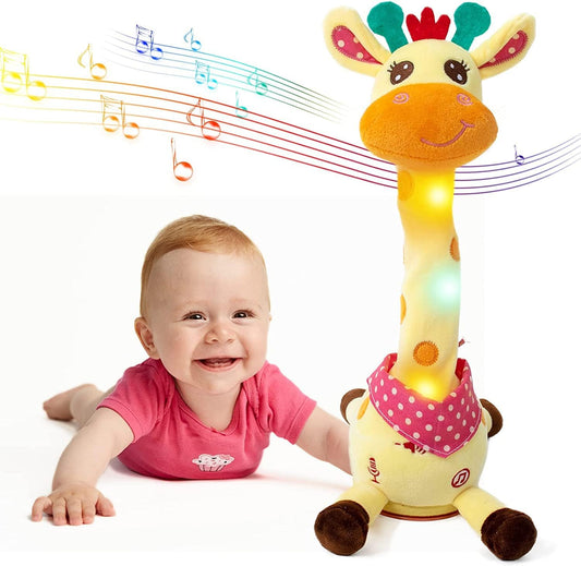 🎉 Das meistverkaufte musikalische Giraffenspielzeug – singt, tanzt und wiederholt, was du sagst! 🦒🎵🗣️