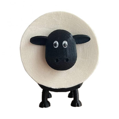 Toilettenpapierhalter mit Schaf-Motiv