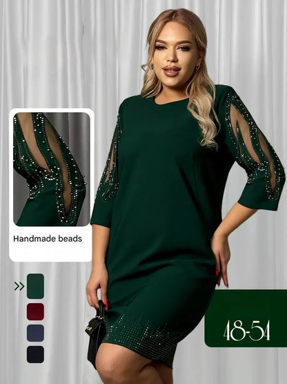 💥🔥【S-5XL】2025 Summer Elegant Dress, New Fashion, Large Size