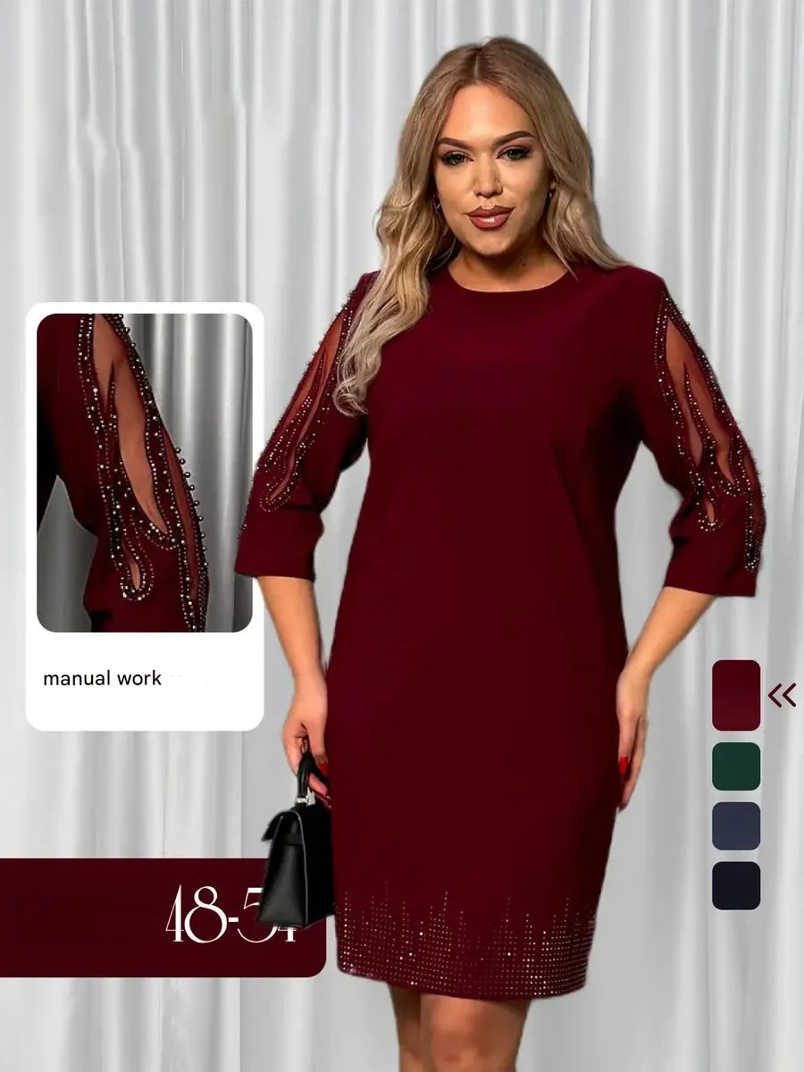 💥🔥【S-5XL】2025 Summer Elegant Dress, New Fashion, Large Size