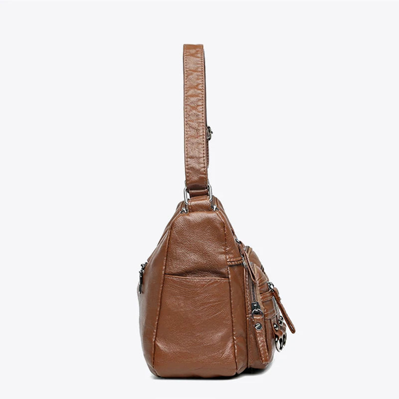 Women's Multi-Pocket Messenger Bag
