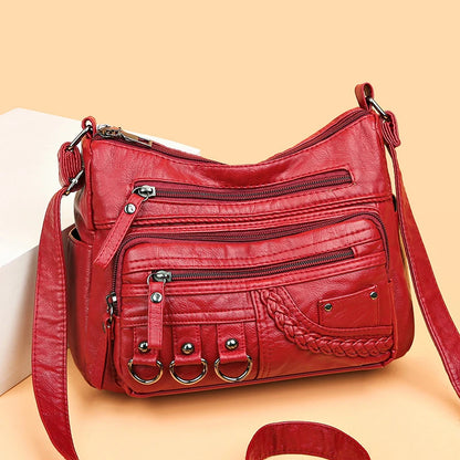 Women's Multi-Pocket Messenger Bag