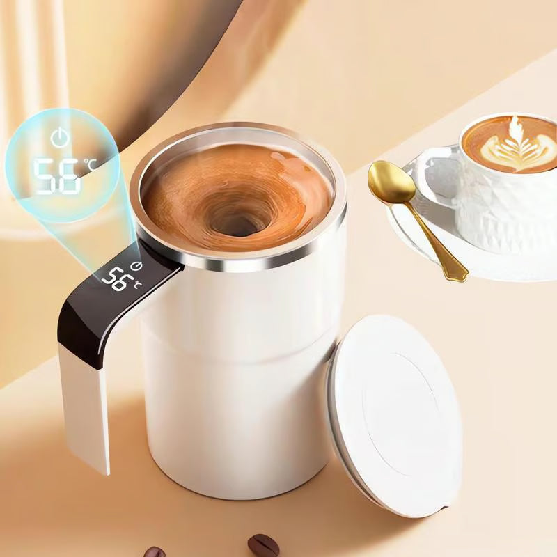 Selbstrührender, magnetischer Kaffeebecher