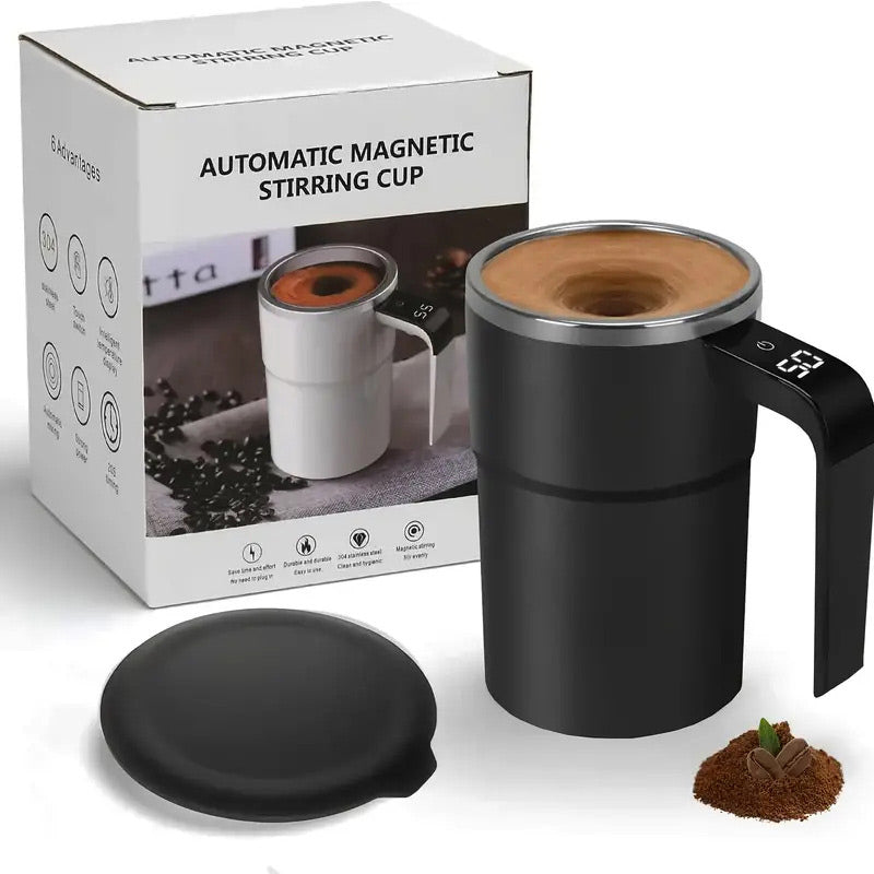 Selbstrührender, magnetischer Kaffeebecher